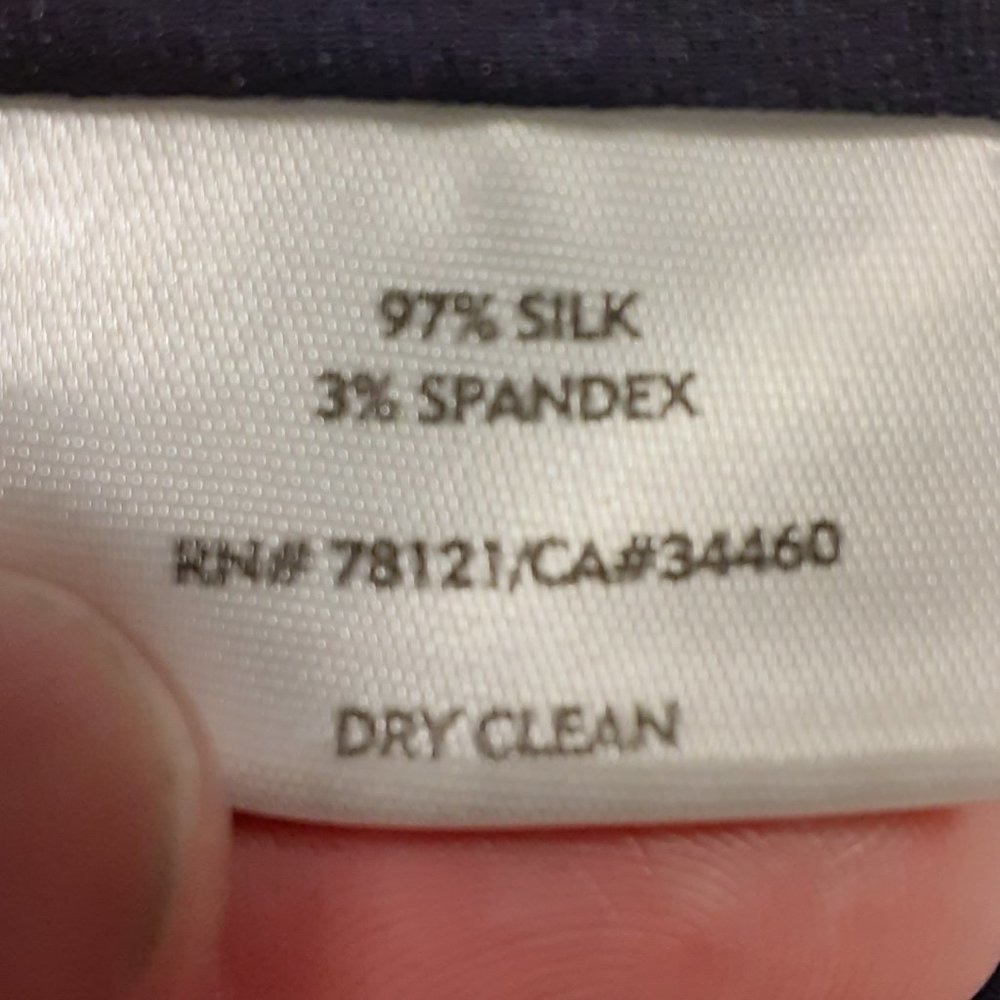 Eileen Fisher Women's Black Silk Open Front Cardigan Jacket Size M 78121 - Picture 4 of 6